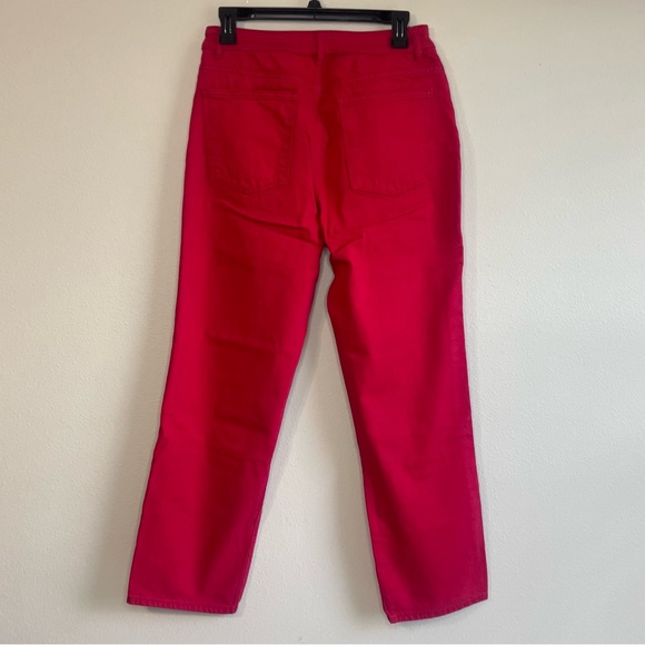 DL1961 Jerry High Rise Vintage Straight Jeans in Outlaw Red size 28 - Picture 3 of 11
